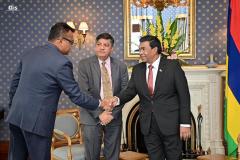 From-left-Permanent-Secretary-for-Multi-Ethnic-Affairs-Sugar-Industry-Mr.-Yogesh-Karan-Hon.-Minister-Charan-Jeath-Singh-President-of-Mauritius